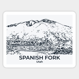 Spanish Fork - Utah Magnet